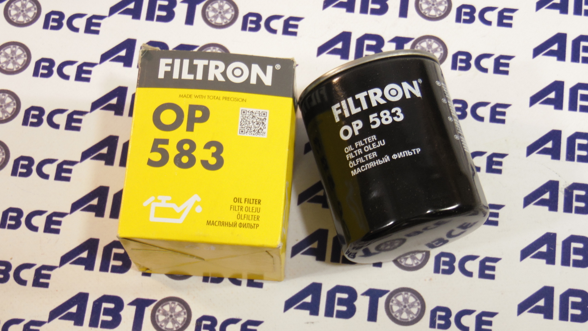 Фильтр масла OP583 FILTRON